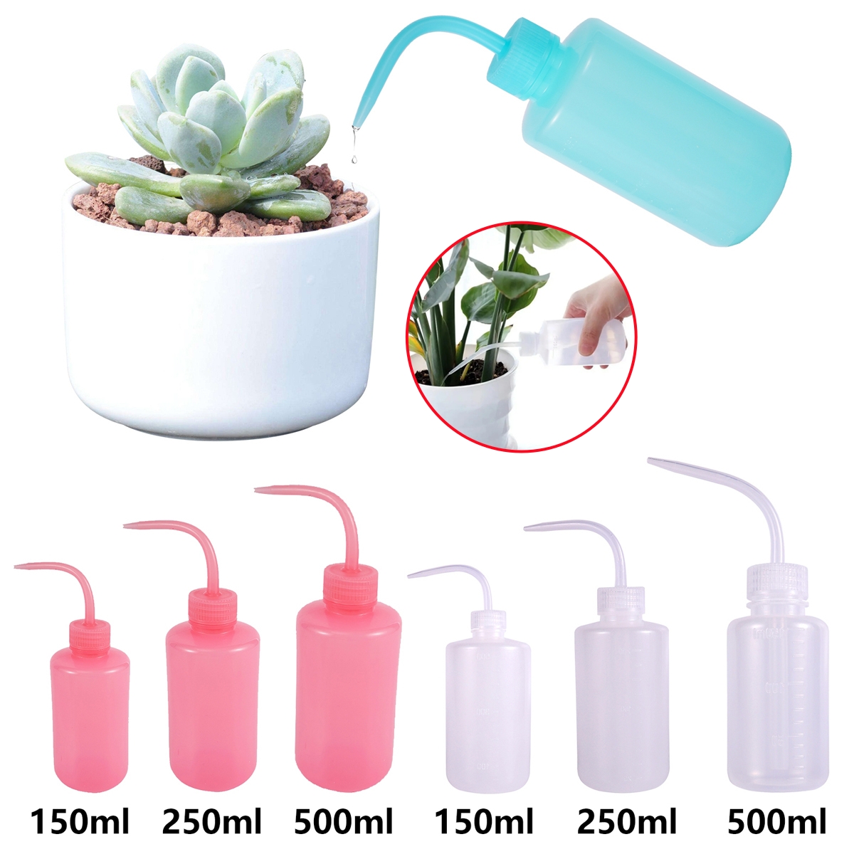 Gardening Tools For Beginners - زجاجة رذاذ ماء 150/250/500 مل، علبة