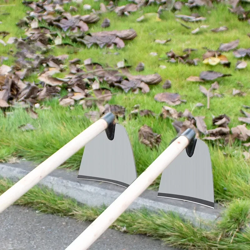 Gardening Tools Hoe - فأس حديقة من الفولاذ المنغنيزي -