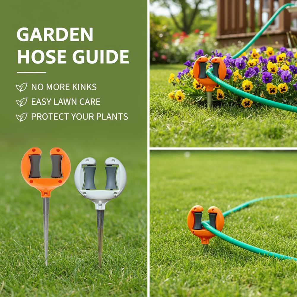 Gardening Tools Hoe - حامل خرطوم الحديقة مع عجلة بكرة