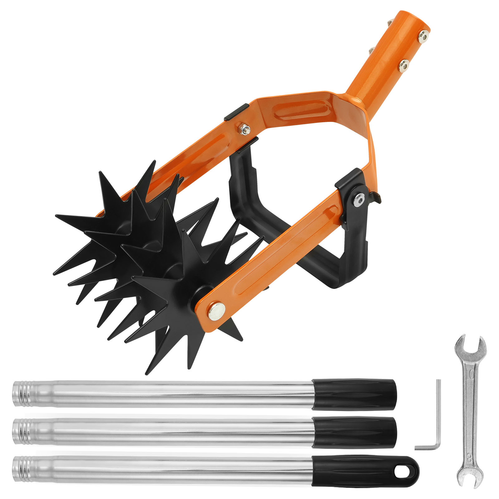 Gardening Tools For Beginners - جديد 2-in-1 أداة الحراثة مقبض من