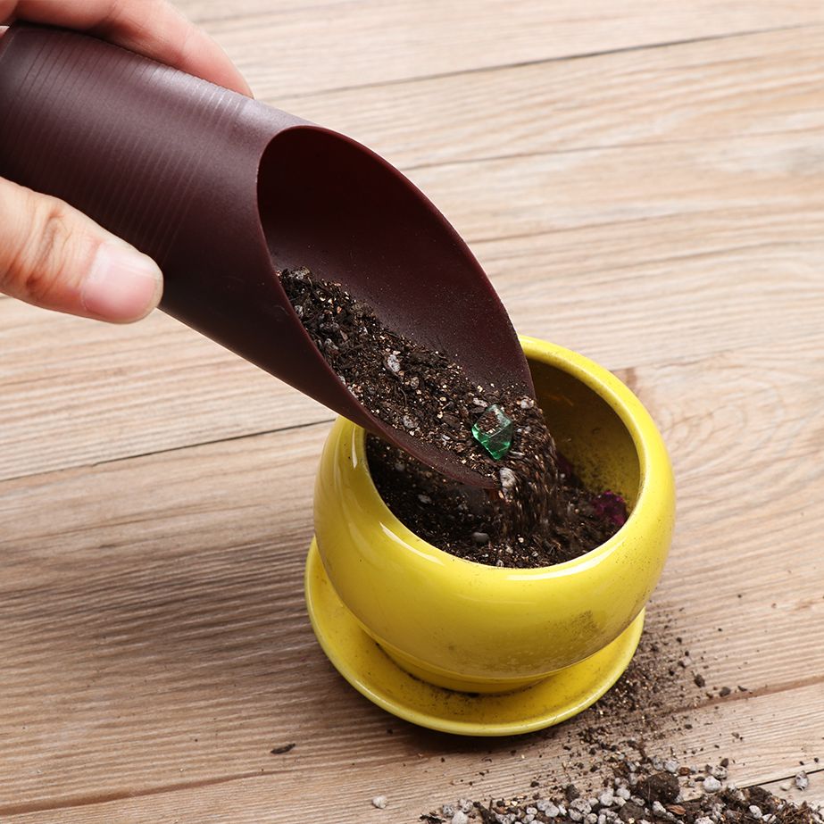 Gardening Tools Hoe - 1 قطعة البلاستيك التربة مجرفة كوب