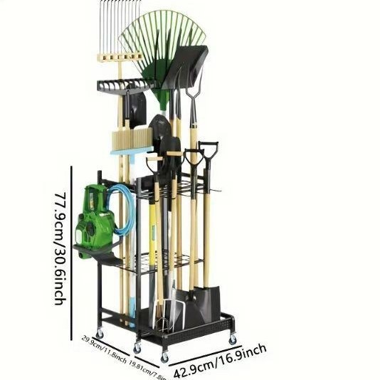 رف تخزين أدوات الحديقة المصنوع - مراجعة Gardening Tools Amazon وسعره