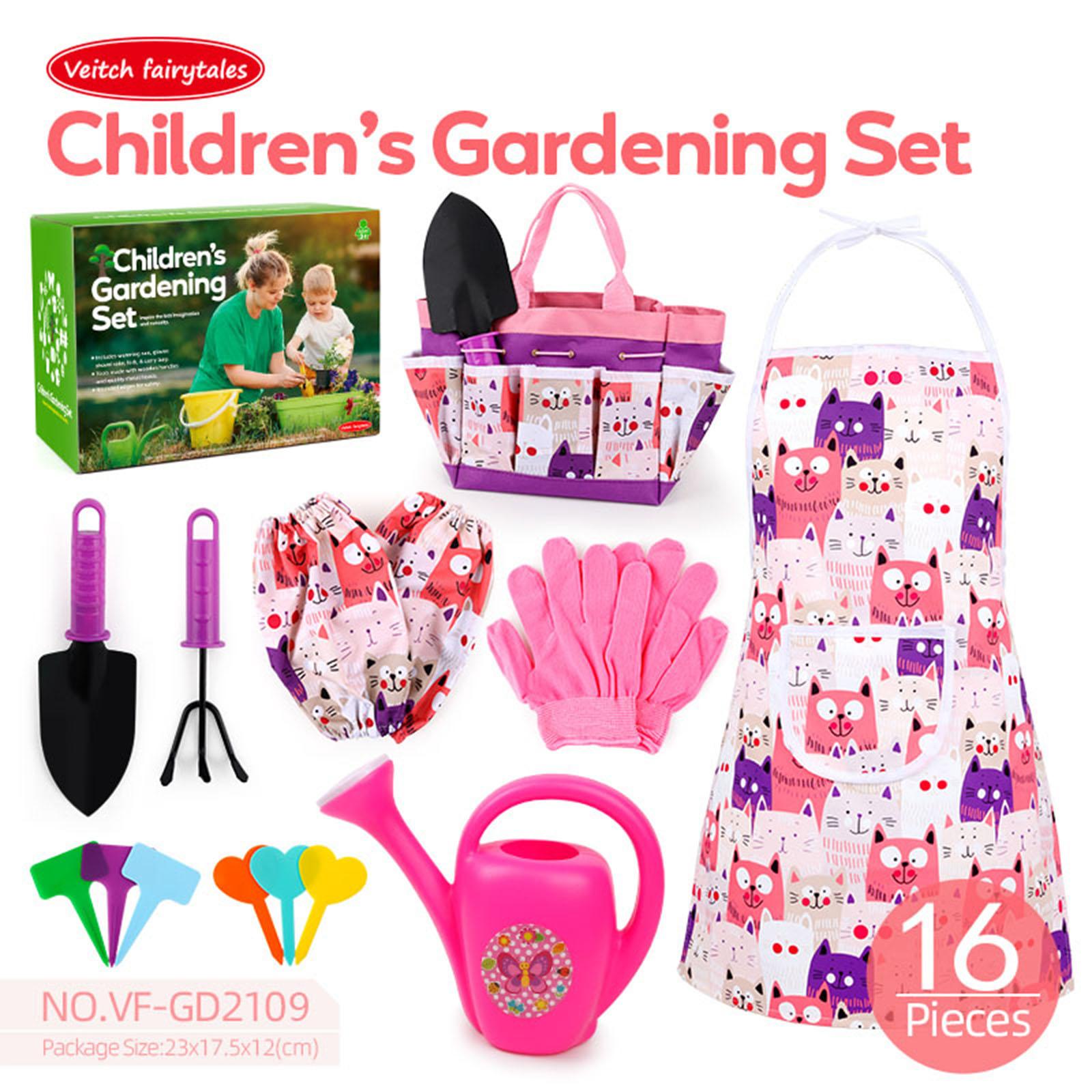 مجموعة أدوات حديقة للأطفال مع  - مراجعة Gardening Tools For Toddlers وسعره