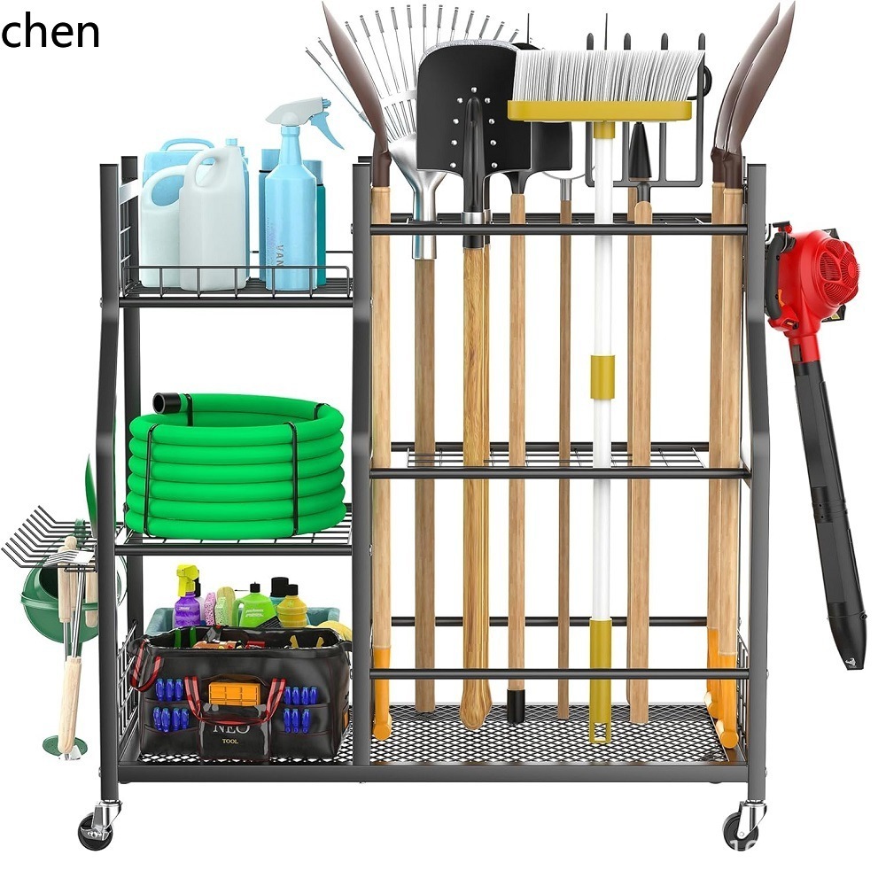 رف أدوات الحديقة المتنقل من PY - مراجعة Gardening Tools Amazon وسعره
