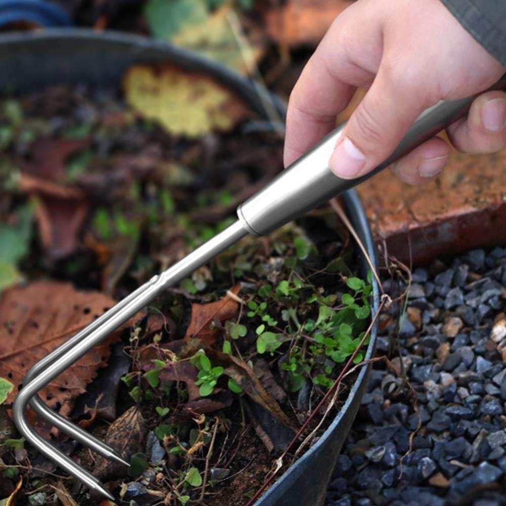 الفولاذ المقاوم للصدأ الاعشاب  - مراجعة Gardening Tools Hoe وسعره