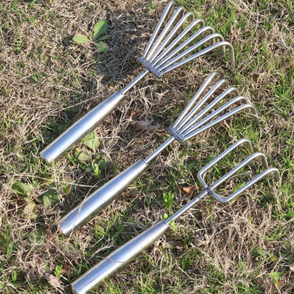الفولاذ المقاوم للصدأ الاعشاب  - مراجعة Gardening Tools Hoe وسعره