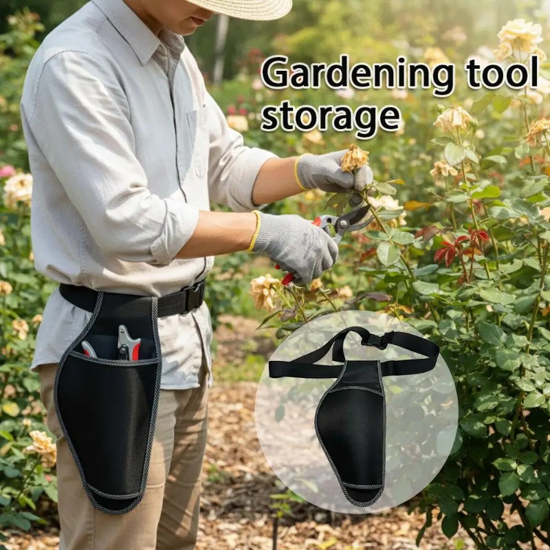 حقيبة خصر لمقص تقليم الحدائق ا - مراجعة Gardening Tools Organiser وسعره