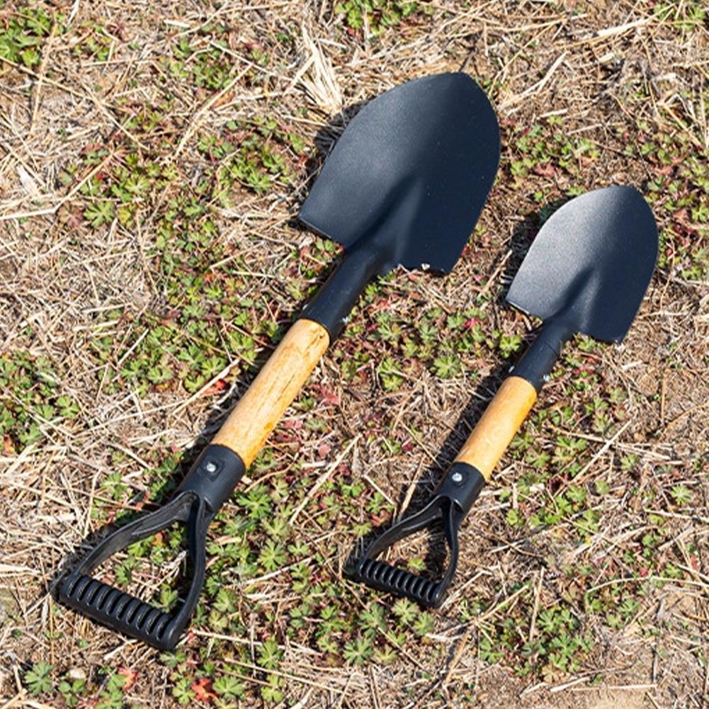 مجرفة فولاذية مقاومة للتآكل بم - مراجعة Gardening Tools Wooden وسعره