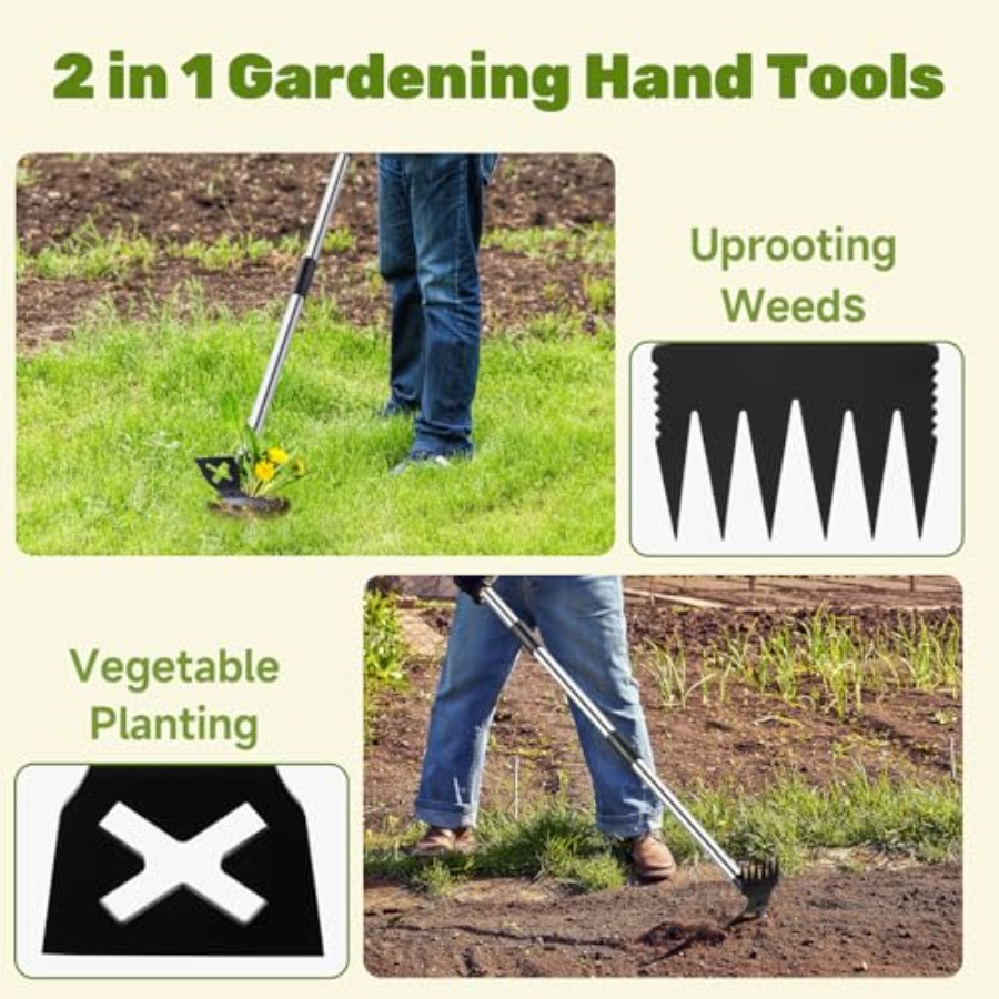 أداة إزالة الأعشاب الضارة بطول - مراجعة Gardening Tools Hoe وسعره