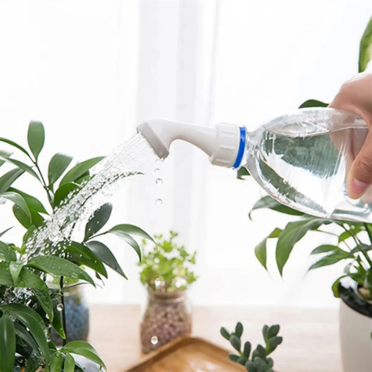 1/10 قطعة رشاش غطاء زجاجة بلاس - مراجعة Gardening Tools For Beginners وسعره
