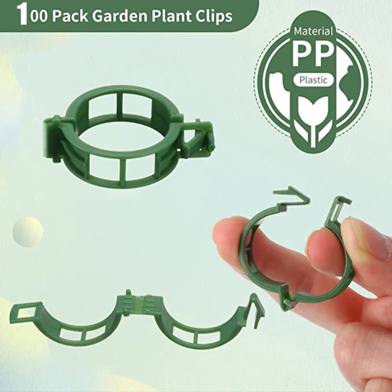 100 قطعة/مشبك دعم النبات العلا - مراجعة Gardening Tools Hoe وسعره