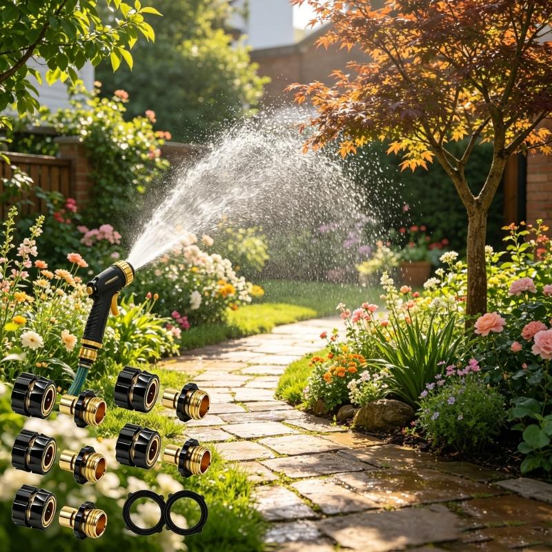 R9UF 4 قطعة/الحزمة موصلات أناب - مراجعة Gardening Tools You Need وسعره