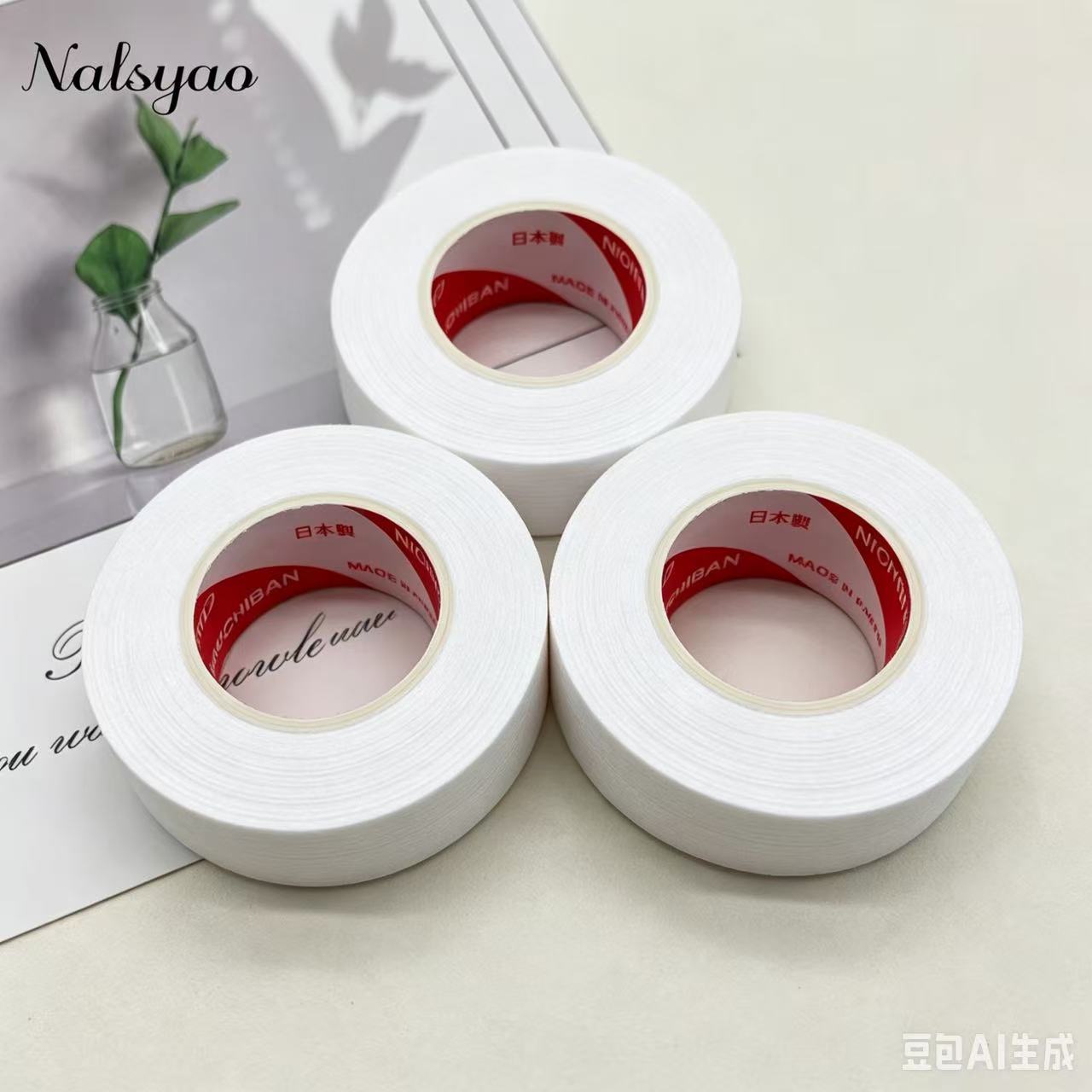 شريط نالسايو لتمديد الرموش، أش - مراجعة Grafting Tape وسعره