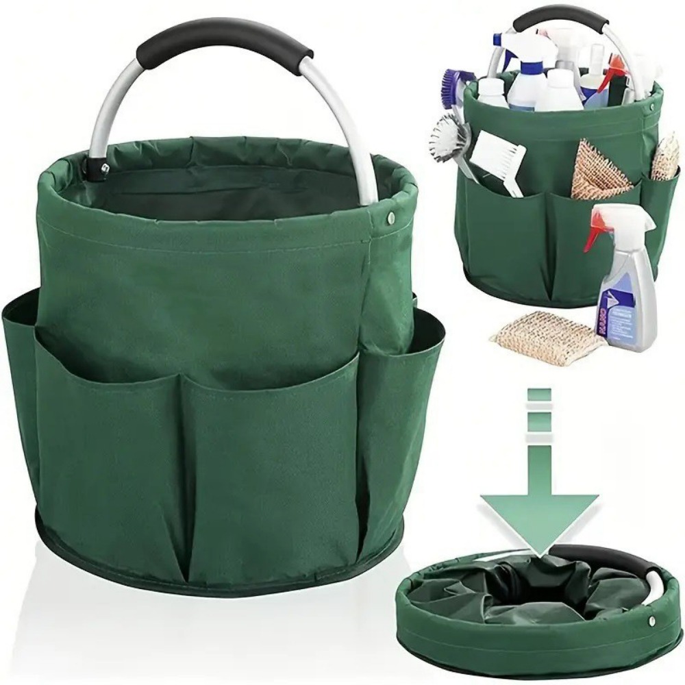 سلة محمولة قابلة للطي للاستخدا - مراجعة Gardening Tools Organiser وسعره