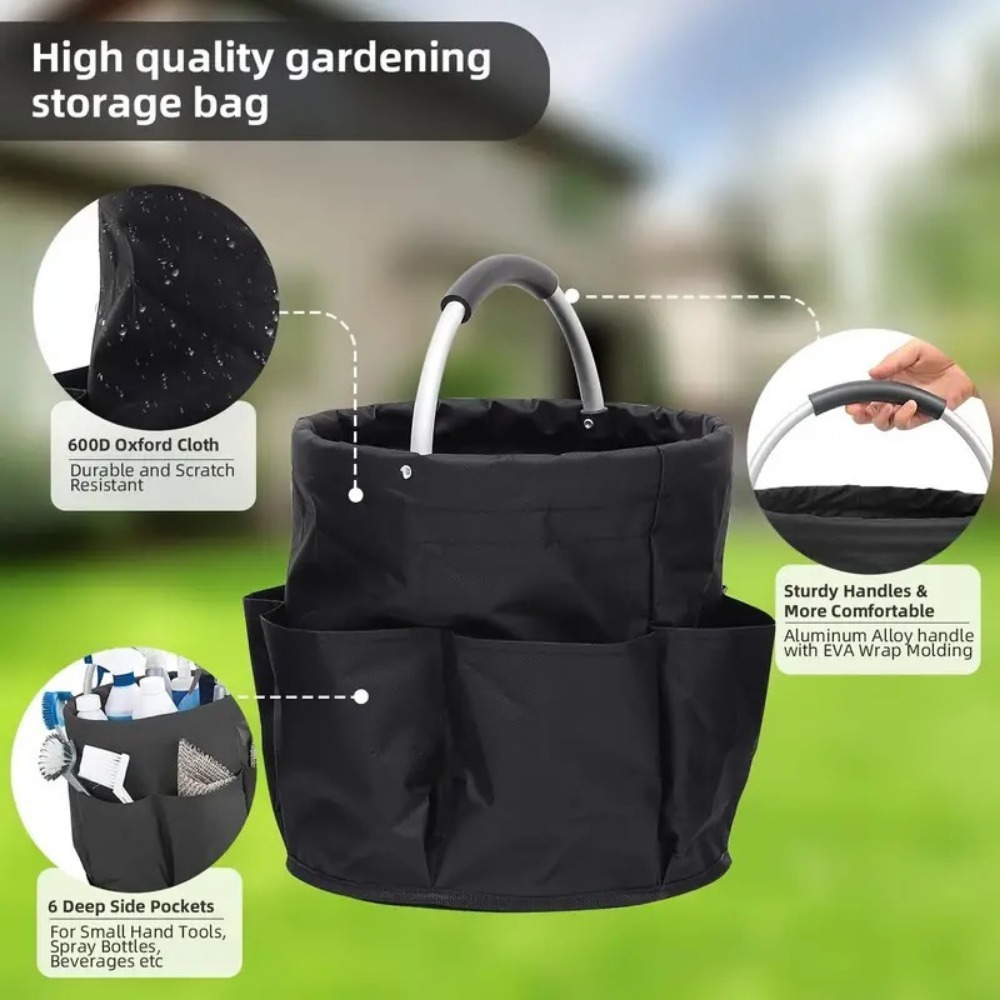 سلة محمولة قابلة للطي للاستخدا - مراجعة Gardening Tools Organiser وسعره