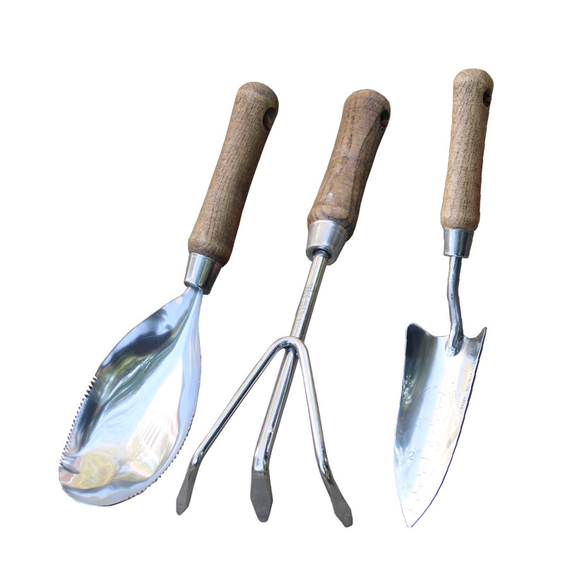 طقم أدوات حدائق من الفولاذ الم - مراجعة Gardening Tools Wooden وسعره