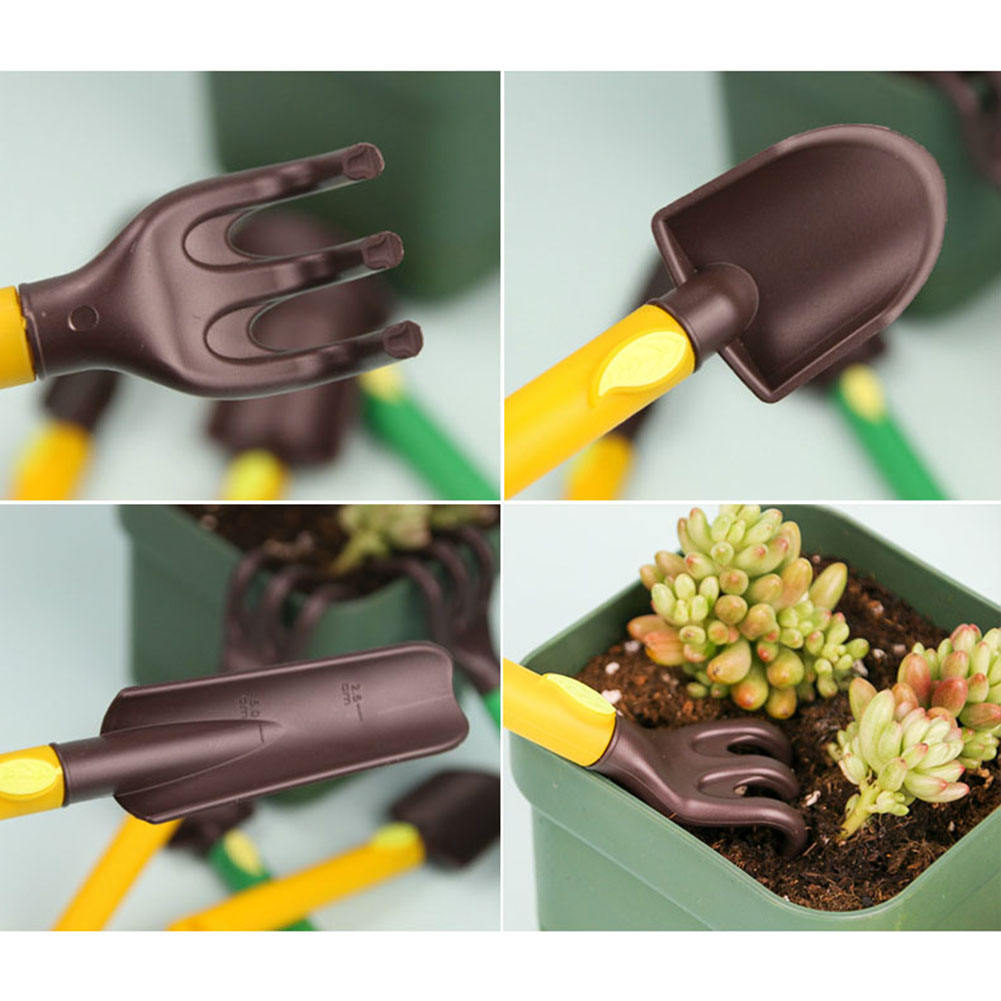 3 قطعة مجموعة أدوات البستنة لل - مراجعة Gardening Tools For Toddlers وسعره